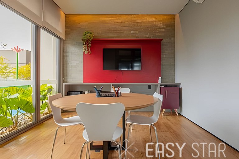 Easy Star - Charmoso apto com vista do 25° andar - SW01I