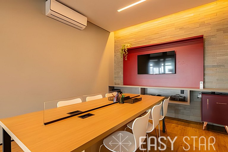 Easy Star - Charmoso apto com vista do 25° andar - SW01I