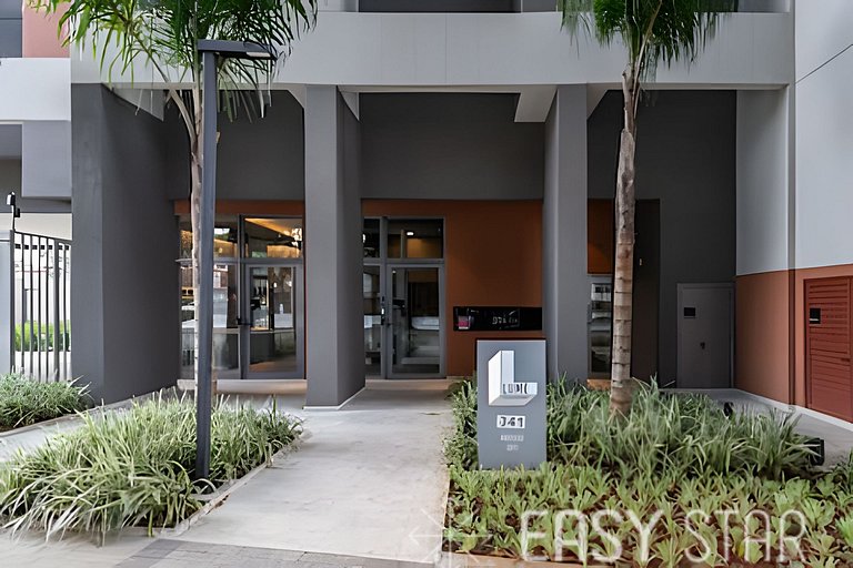 Easy Star - Charmoso apto com vista do 25° andar - SW01I