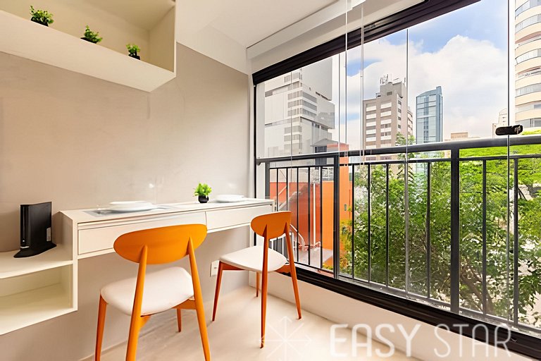 Easy Star - Lindo studio no coração do Campo - SW03I