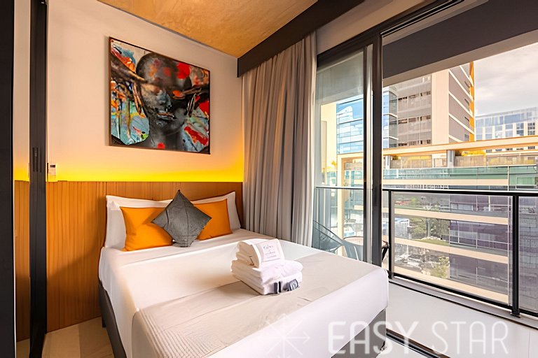 Easy Star - Belissimo apartamento no coração do Itaim Bibi -