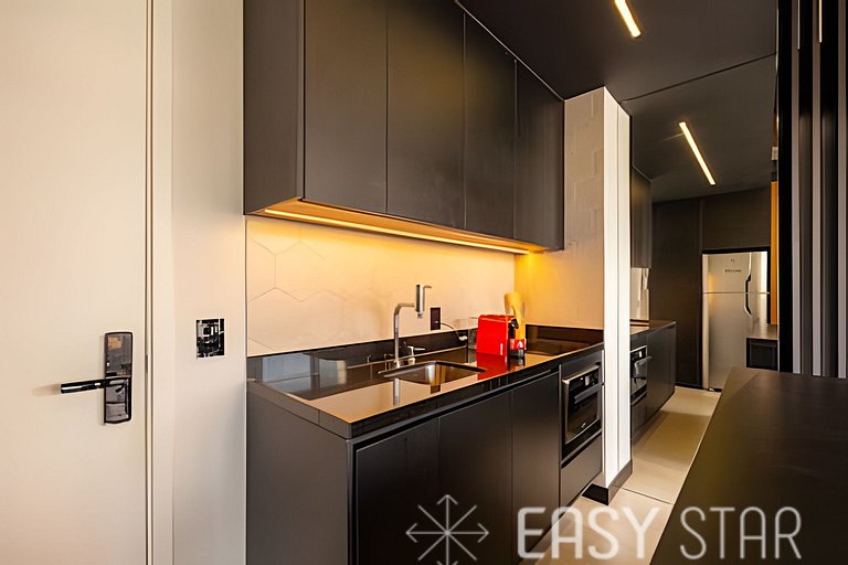 Easy Star - Belissimo apartamento no coração do Itaim Bibi -