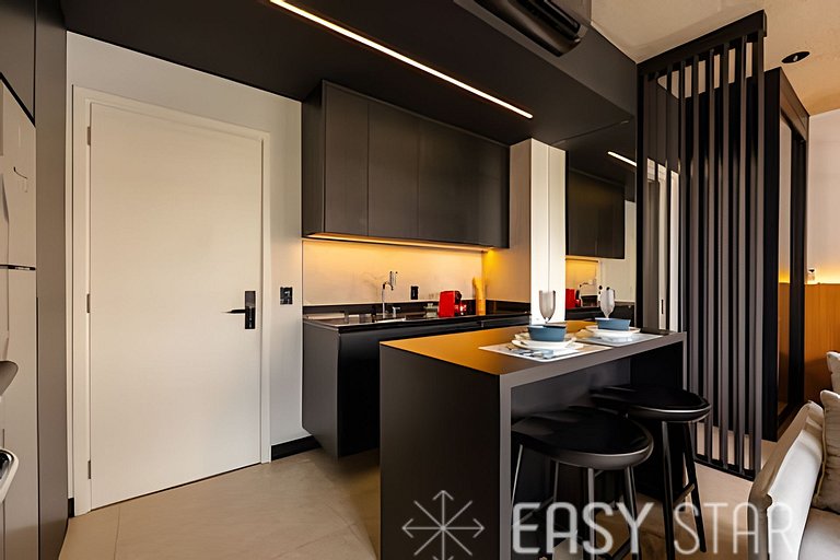 Easy Star - Belissimo apartamento no coração do Itaim Bibi -