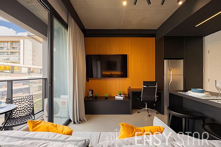 Easy Star - Belissimo apartamento no coração do Itaim Bibi -