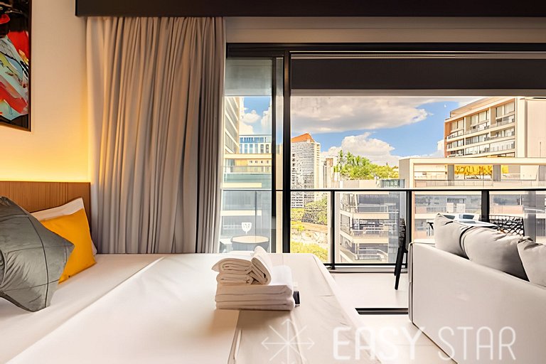 Easy Star - Belissimo apartamento no coração do Itaim Bibi -