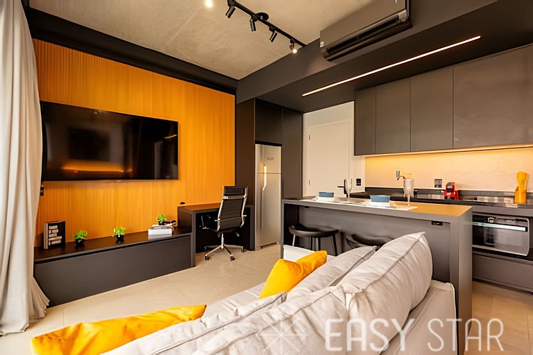 Easy Star - Belissimo apartamento no coração do Itaim Bibi -