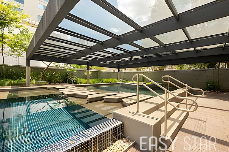 Easy Star - Belissimo apartamento no coração do Itaim Bibi -