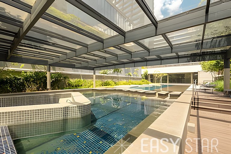 Easy Star - Belissimo apartamento no coração do Itaim Bibi -