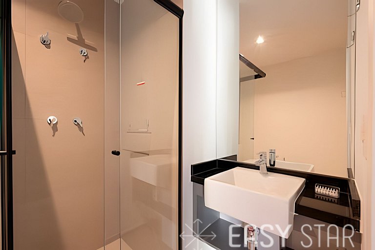 Easy Star - Lindo studio ao lado da estação Paraiso - TP01I