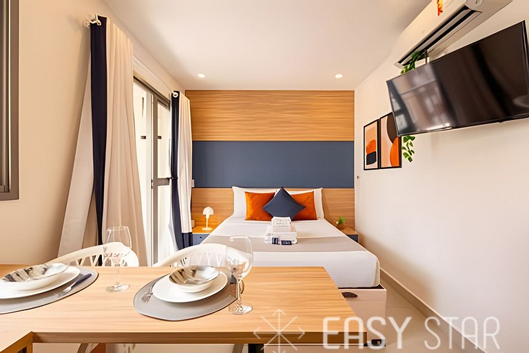 Easy Star – Charming Studio in the Heart of Moema – TU01I