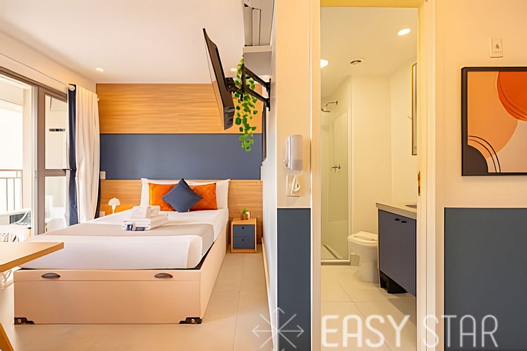 Easy Star – Encantador Estudio en el Corazón de Moema – TU01