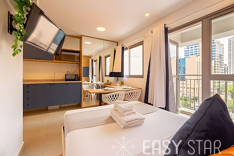 Easy Star – Charming Studio in the Heart of Moema – TU01I