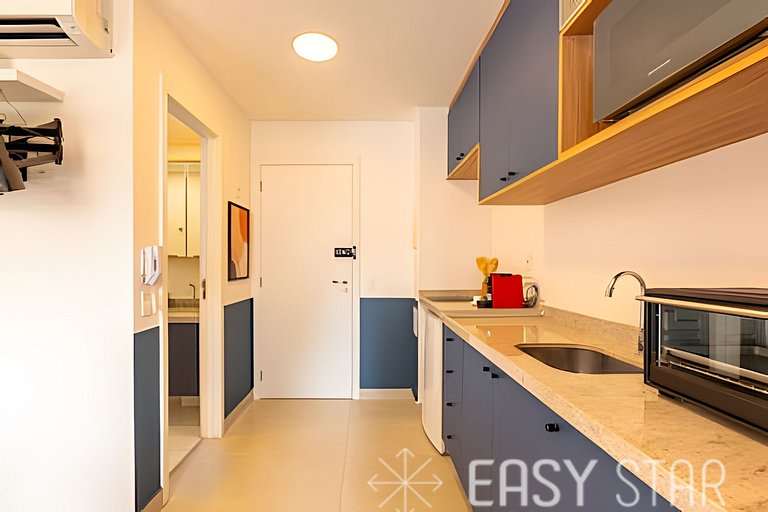 Easy Star – Encantador Estudio en el Corazón de Moema – TU01