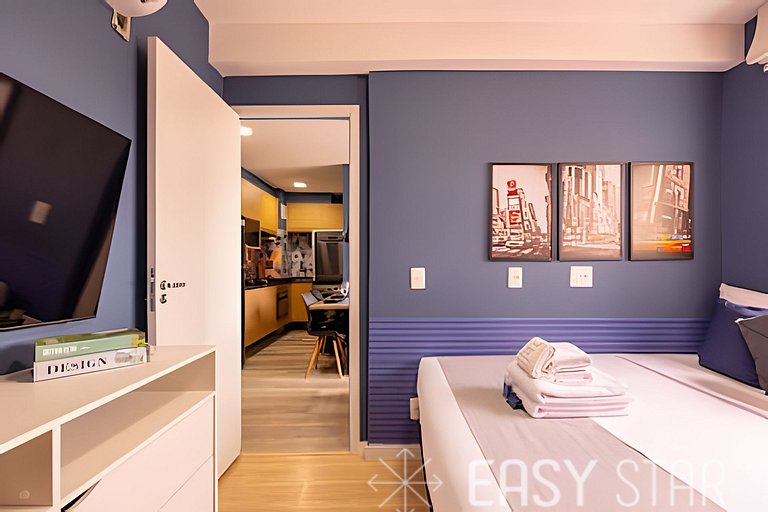 Easy Star - Charmoso studio no coração de Moema - TW01I