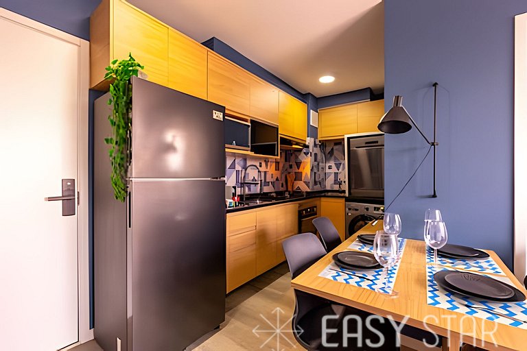 Easy Star - Charmoso studio no coração de Moema - TW01I