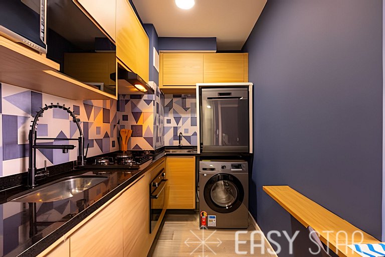 Easy Star - Charmoso studio no coração de Moema - TW01I
