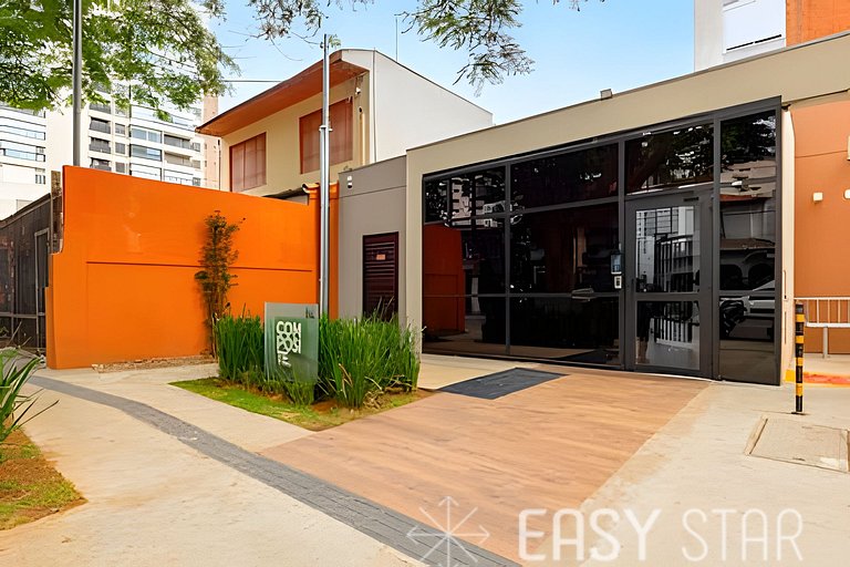Easy Star - Charmoso studio no coração de Moema - TW01I