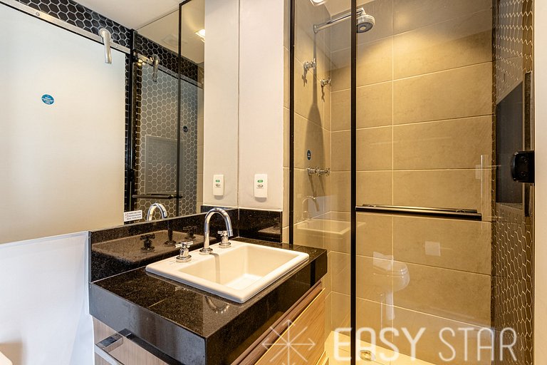 Easy Star - Studio com Vista Incrível na Vila Olímpia - KQ01