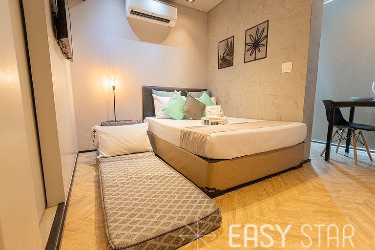Easy Star - Studio com Vista Incrível na Vila Olímpia - KQ01