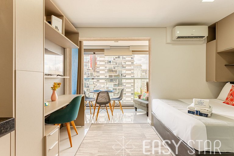 Easy Star - Praticidade e Conforto na Vila Olímpia Com Pisci