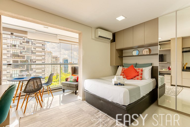 Easy Star - Praticidade e Conforto na Vila Olímpia Com Pisci
