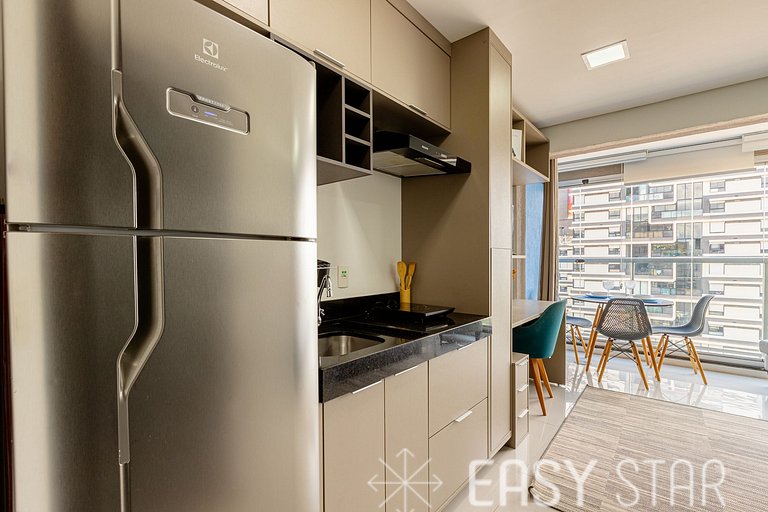 Easy Star - Praticidade e Conforto na Vila Olímpia Com Pisci