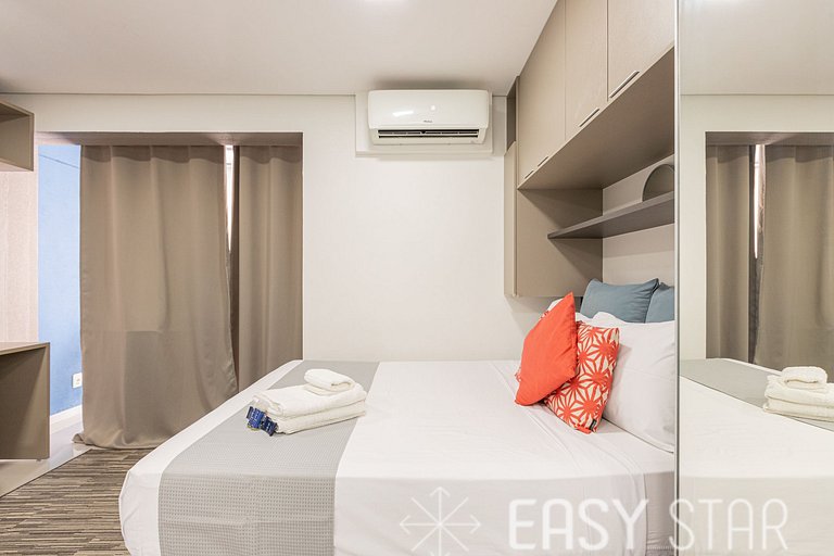 Easy Star - Praticidade e Conforto na Vila Olímpia Com Pisci