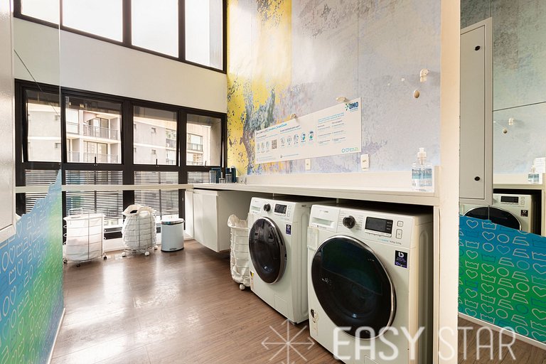 Easy Star - Studio com Vista Incrível na Vila Olímpia - KQ01
