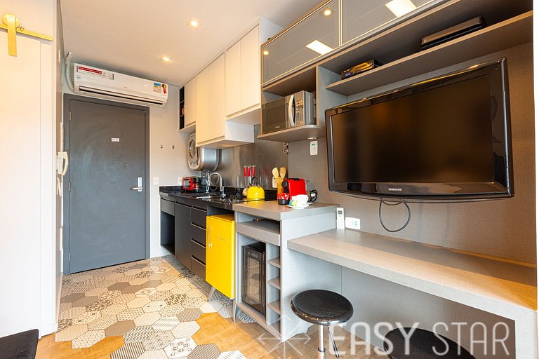 Easy Star - Studio Estiloso na Vila Olímpia - TS03G
