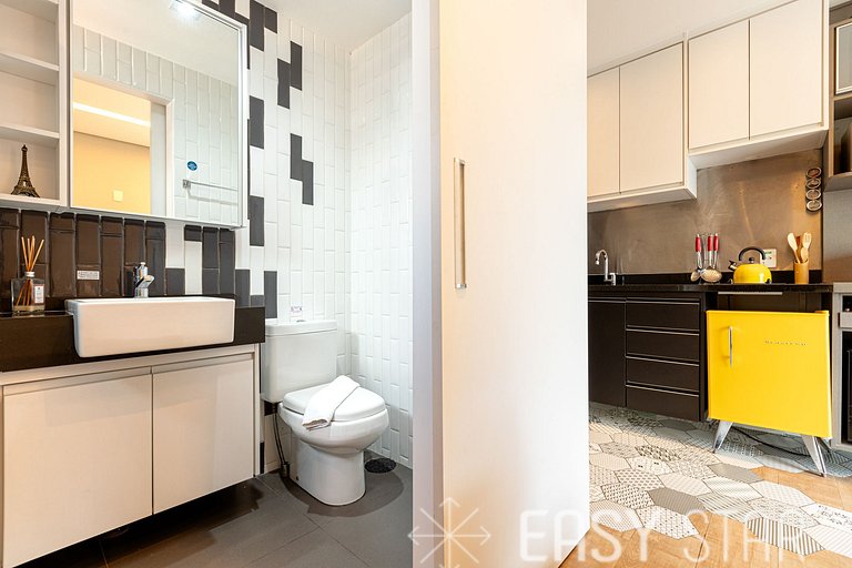 Easy Star - Studio Estiloso na Vila Olímpia - TS03G