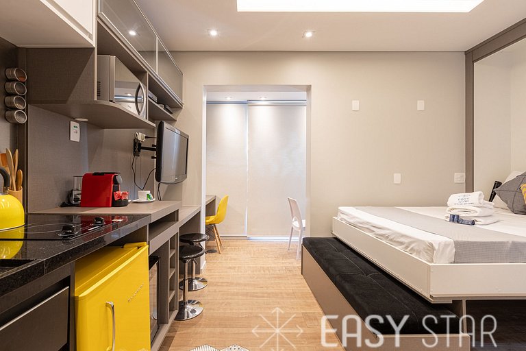 Easy Star - Studio Estiloso na Vila Olímpia - TS03G