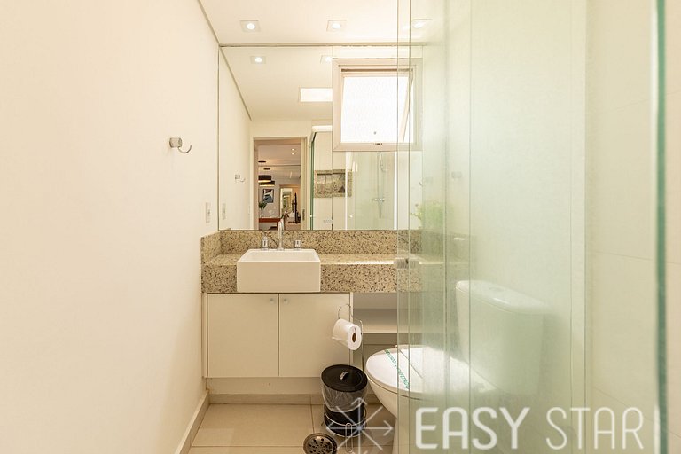 Easy Star - Lindo apartamento 2 quartos - TX01H
