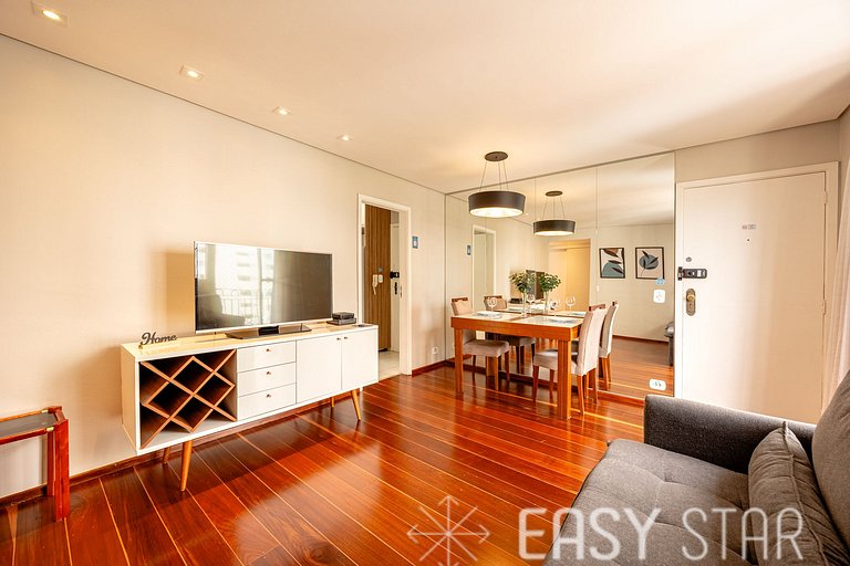 Easy Star - Lindo apartamento 2 quartos - TX01H
