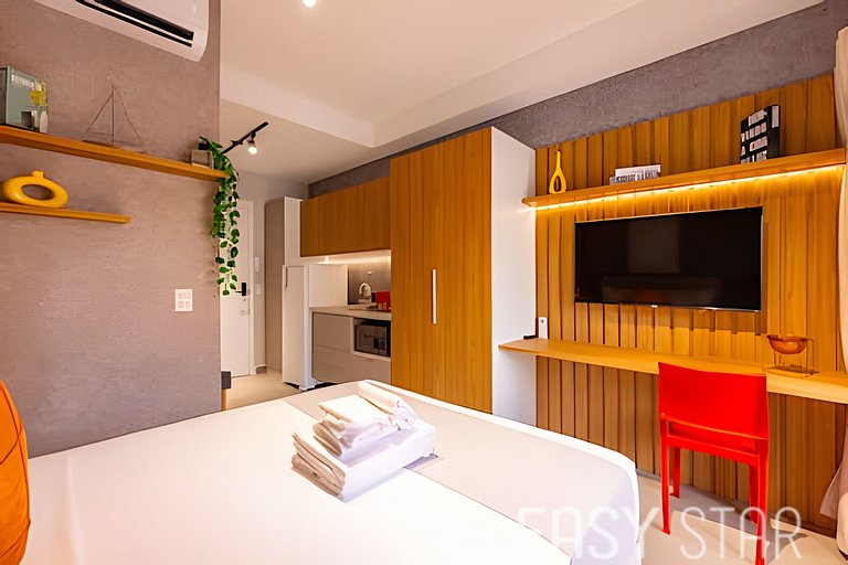Easy Star - Belo studio em ao lado da PUC - TY01I