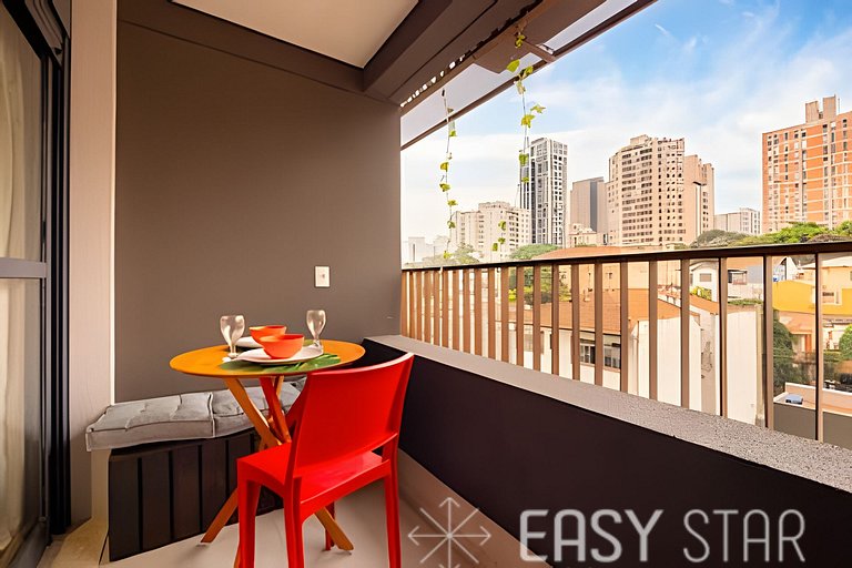 Easy Star - Belo studio em ao lado da PUC - TY01I