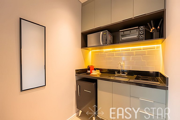 Easy Star - Lindo studio ao lado da Roque Petroni - UB01I