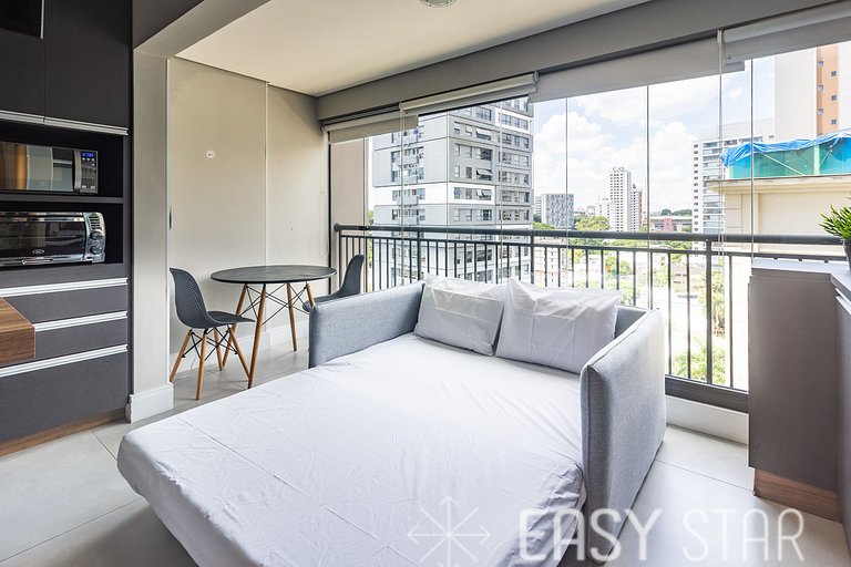 Easy Star - Lindo Studio ao Lado do Aeroporto de Congonhas -