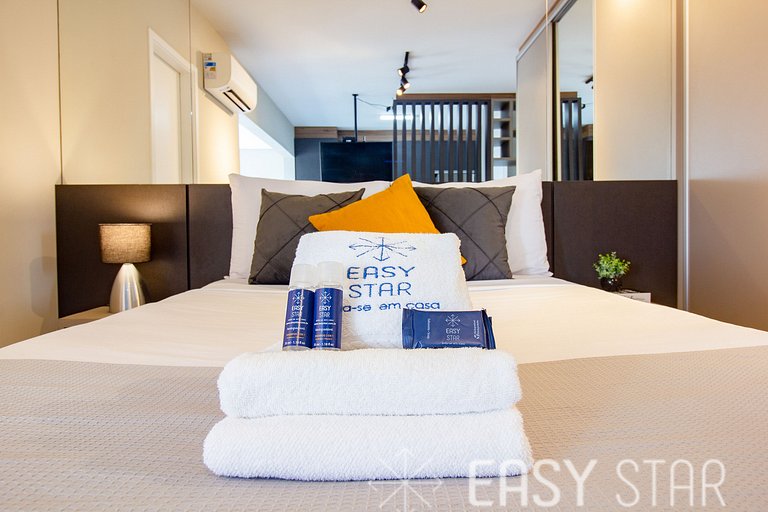 Easy Star - Lindo Studio ao Lado do Aeroporto de Congonhas -