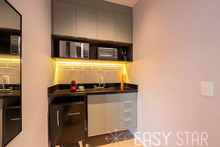 Easy Star - Lindo studio no coração do Brooklin - UG01I
