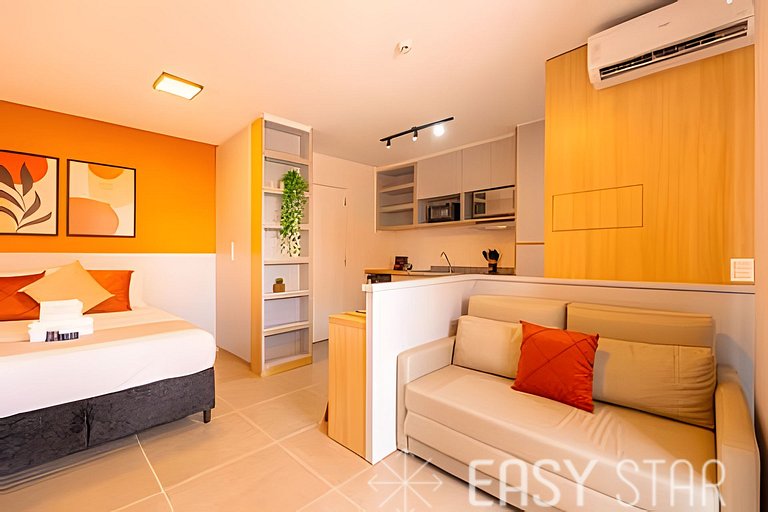 Easy Star - Compacto studio ao lado da Vergueiro - UH01I