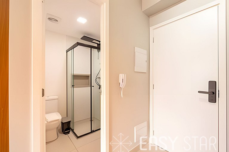 Easy Star - Lindo studio ao lado do Shopping Eldorado - UO01