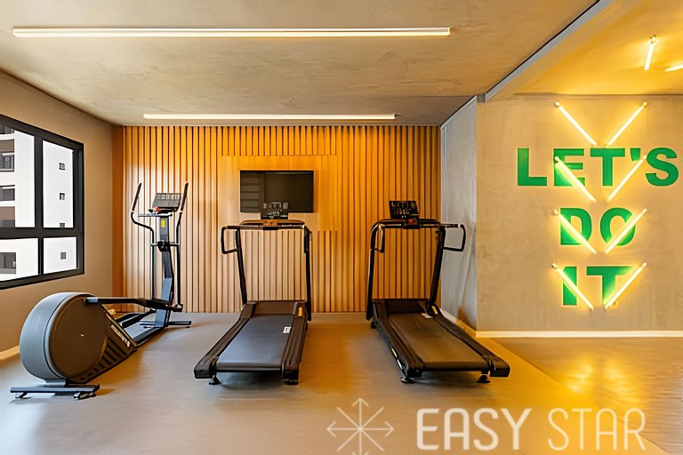 Easy Star - Lindo studio ao lado do Shopping Eldorado - UO01