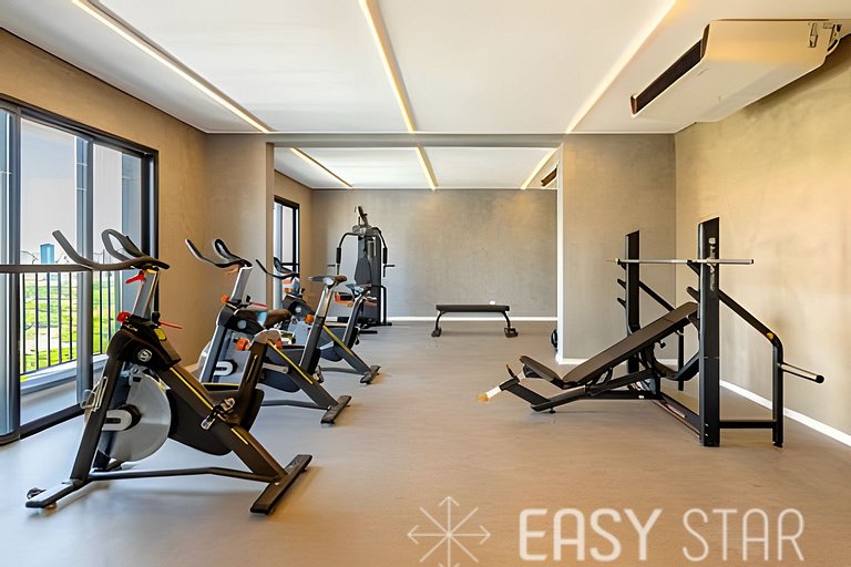 Easy Star - Lindo studio ao lado do Shopping Eldorado - UO01