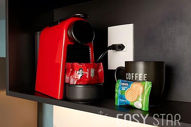 Easy Star - Chamoso studio na Av. Santo Amaro - UV01I