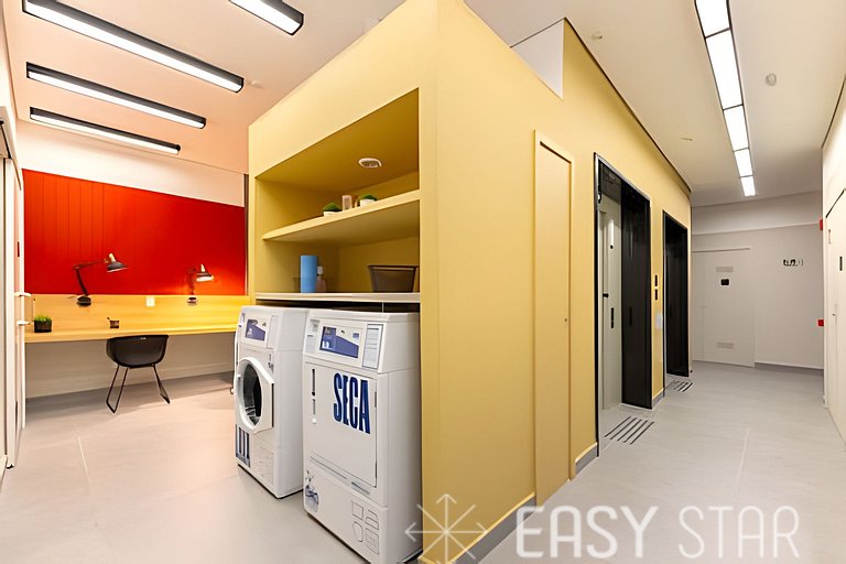 Easy Star - Chamoso studio na Av. Santo Amaro - UV01I