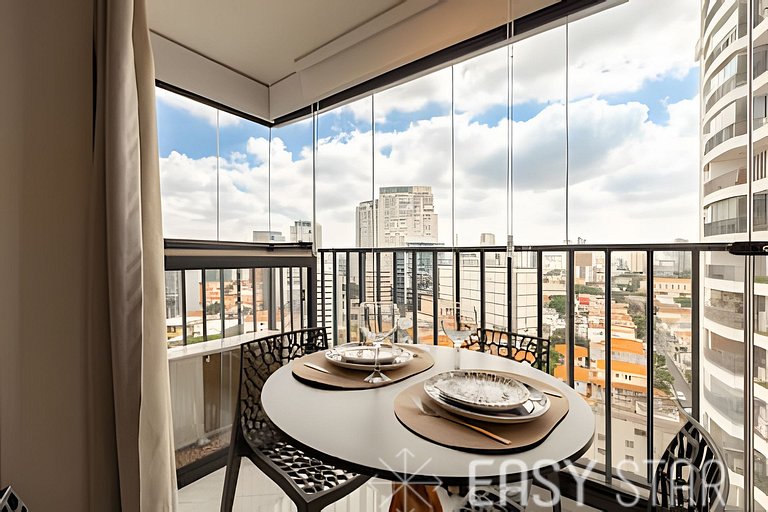 Easy Star - Belo studio perto do Shop. Eldorado em Pinheiros