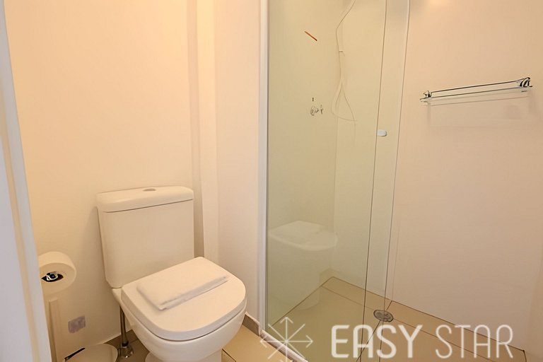 Easy Star - Belo studio perto do Shop. Eldorado em Pinheiros