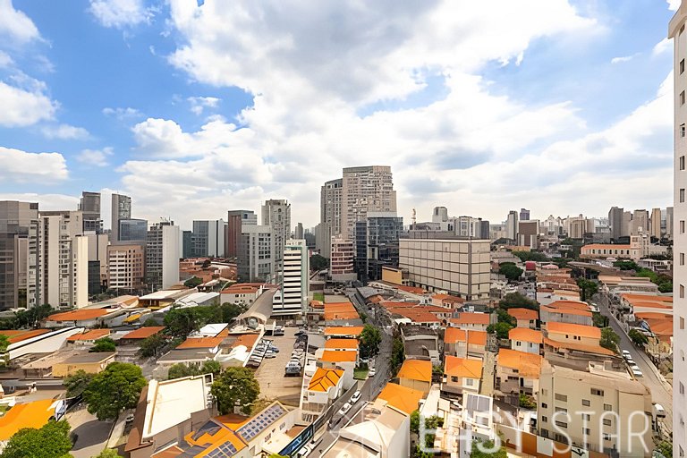 Easy Star - Belo studio perto do Shop. Eldorado em Pinheiros