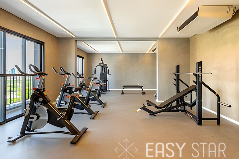 Easy Star - Belo studio perto do Shop. Eldorado em Pinheiros
