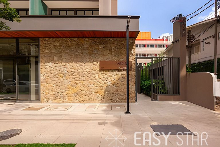 Easy Star - Belo studio com mezanino no Brooklin! - VC01I